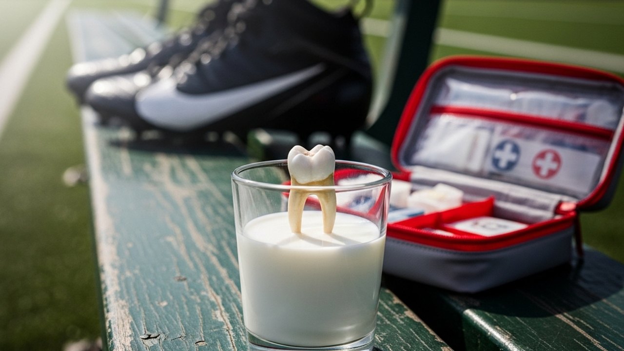 Gebroken of uitgeslagen tand bij sport — eerste hulp & reimplantatieprotocol